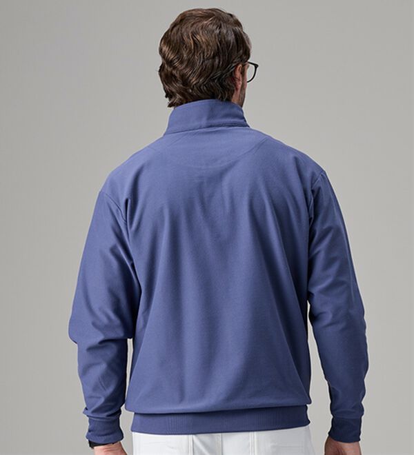 「＜アーノルド　パーマー＞シャツレイヤードカルゼトレーナー（メンズトレーナー）」｜詳細画像