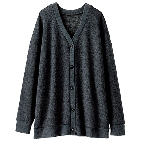 BELLUNA（ベルーナ）の「裏ファー素材前ボタンデザインカーディガン（その他カーディガン）」｜詳細画像