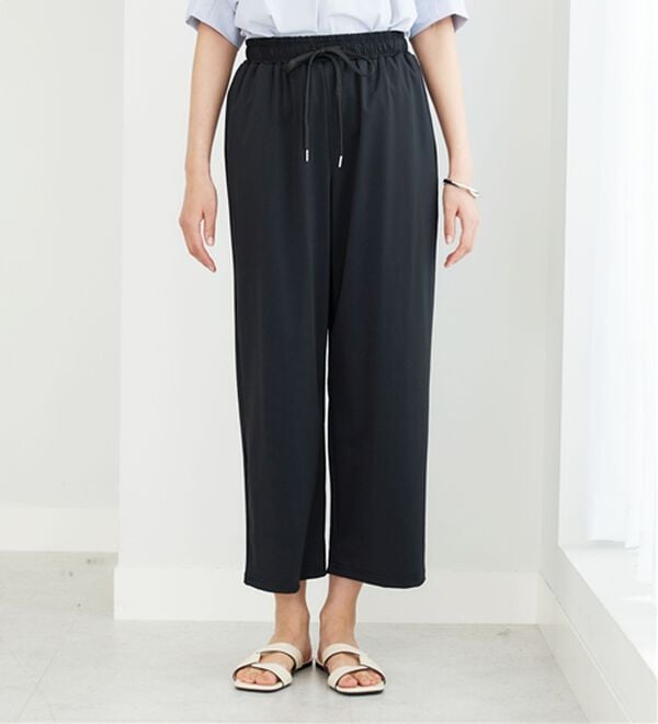BELLUNA（ベルーナ）の「ヒンヤリ爽快！イージーワイドパンツ（ワイドパンツ・ガウチョ）」｜詳細画像