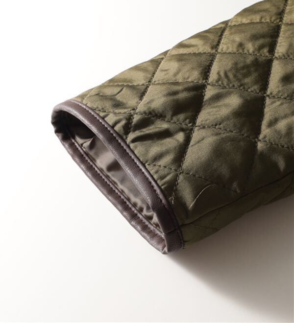 BELLUNA（ベルーナ）の「パイピング使い細見えキルトデザインコート（ロングコート）」｜詳細画像