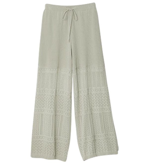 RANAN（ラナン）の「夏でも涼しい！綿１００％ニットセットアップ（セットアップ）」｜詳細画像