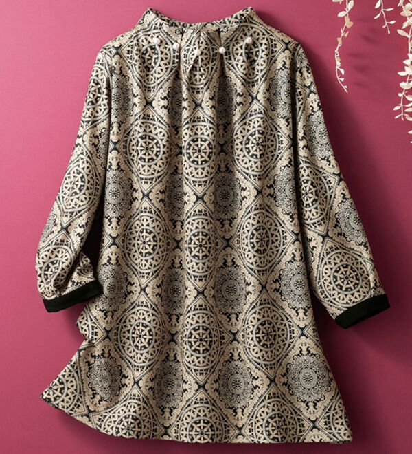 ルフラン（ルフラン）の「パールビーズ使いストレッチブラウス＜ルゼッタ＞（ブラウス）」｜詳細画像