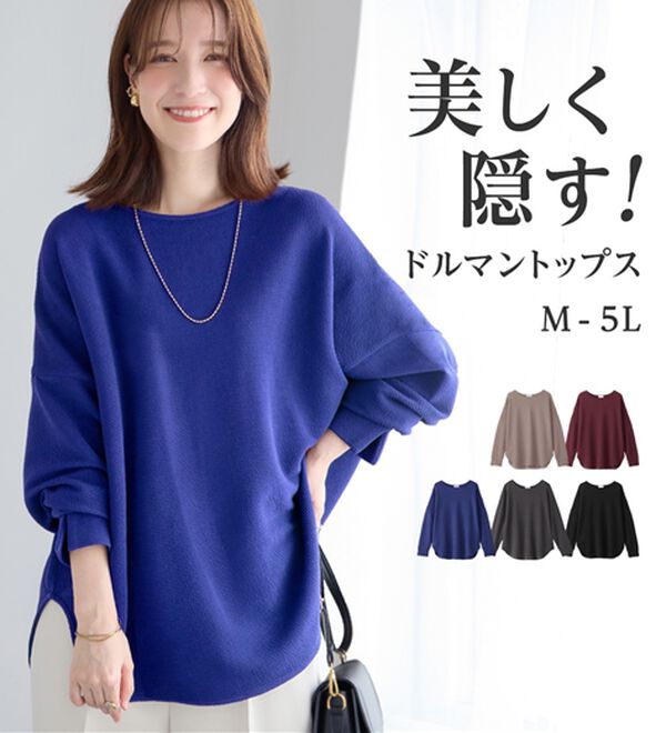 Viola e Viola（ヴィオラ エ ヴィオラ）の「ふくれジャカードドルマントップス（カットソー）」｜詳細画像