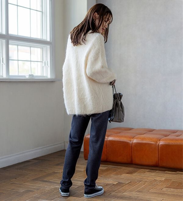 BELLUNA（ベルーナ）の「まるではく毛布！静電防止付裏ファーレギンス（スパッツ・レギンス）」｜詳細画像