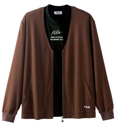 「フィラ　ミラノリブカーデ＆Ｔシャツ（メンズＴシャツ）」