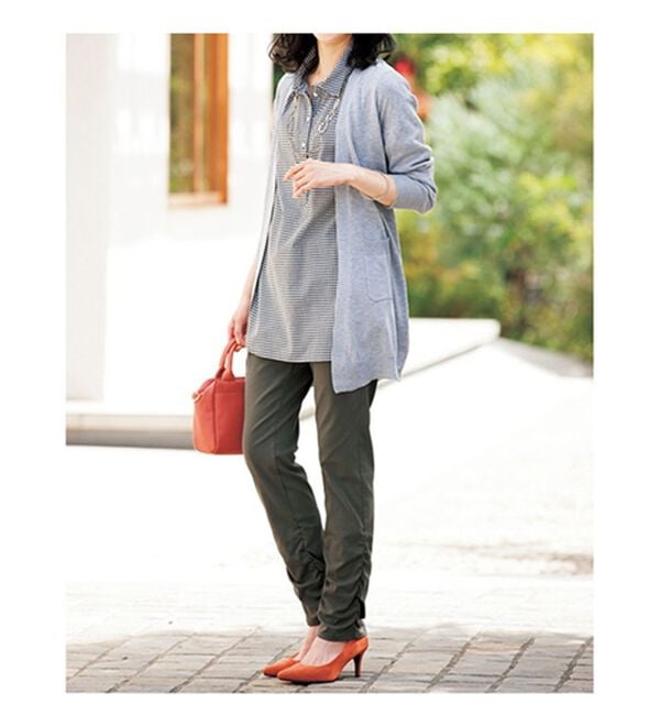 ルフラン（ルフラン）の「【３本組】裾が、くしゅっと可愛いパンツ＜パタゴン＞（フルレングスパンツ）」｜詳細画像