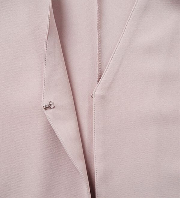 RANAN（ラナン）の「【セットアップ対応】パール調ビジュー付ロングジレ（ジレ）」｜詳細画像