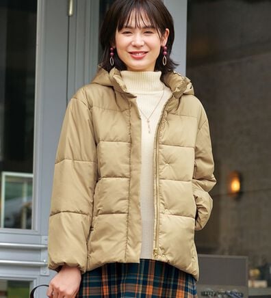 BELLUNA（ベルーナ）の「スッキリ細見え！軽やか中わたジャケット（その他ジャケット）」