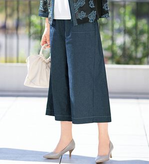 ルフラン（ルフラン）の「ステッチデザインのデニムパンツ（その他パンツ）」｜デニム