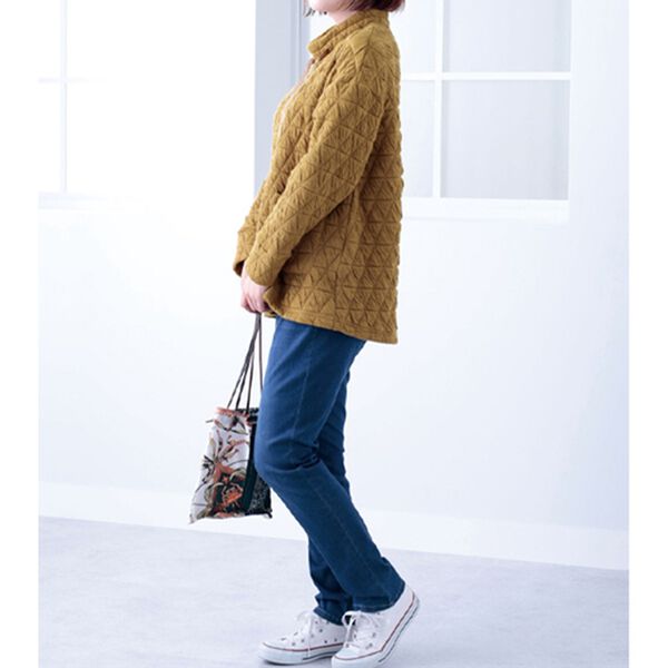 BELLUNA（ベルーナ）の「カットキルト素材チュニック（チュニック）」｜詳細画像