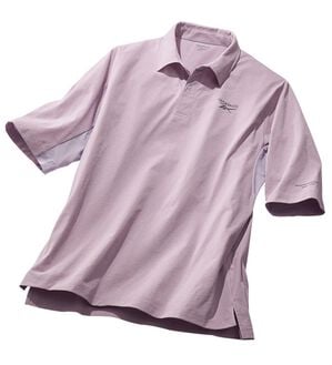 「＜リーボック＞メッシュ切替杢調ポロシャツ（メンズポロシャツ）」｜詳細画像