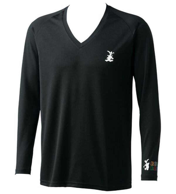 「＜ロッキーラビット＞接触冷感インナー（メンズスポーツウェア（トップス））」｜ブラック