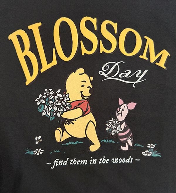 BELLUNA（ベルーナ）の「＜Disney＞【プー】発泡プリントボックスシルエットTシャツ（Tシャツ）」｜詳細画像