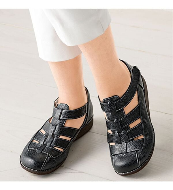 ルフラン（ルフラン）の「外反母趾対応　メディフィット５Ｅゆったりカジュアルサンダル（サンダル・ミュール）」｜詳細画像