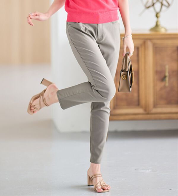 RANAN（ラナン）の「【4つの機能付】美脚アンクルパンツ（フルレングスパンツ）」｜詳細画像