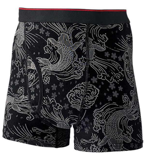 「【３枚組】男の和柄ボクサーパンツ（メンズボクサーパンツ）」｜詳細画像