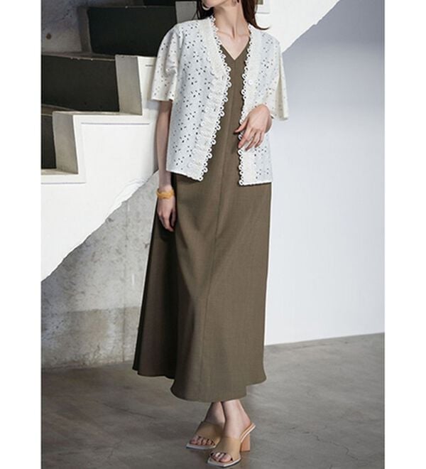 RANAN（ラナン）の「レースコンビブラウス（ブラウス）」｜詳細画像