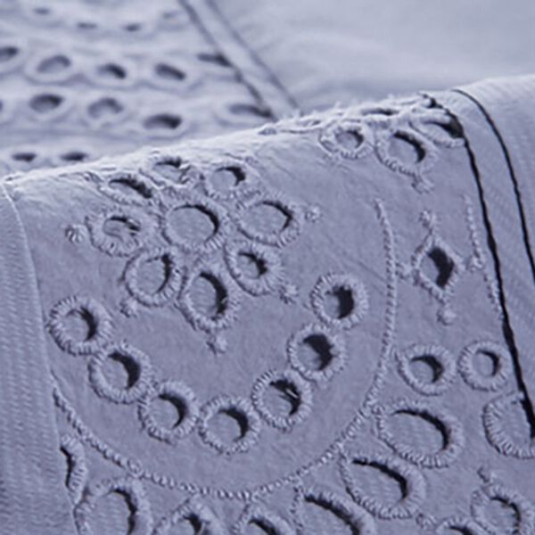 BELLUNA（ベルーナ）の「サッカー素材レース切替ドルマンチュニック（チュニック）」｜詳細画像