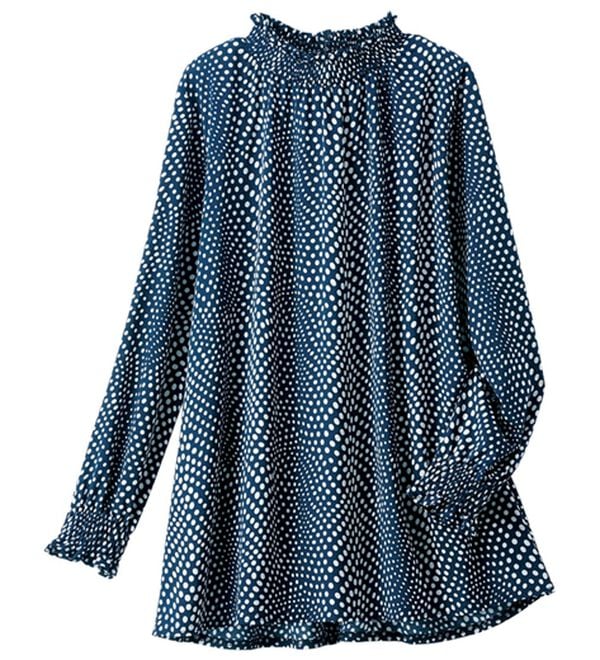 BELLUNA（ベルーナ）の「春に映えるプリントブラウス（アンサンブル）」｜詳細画像