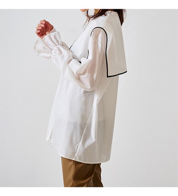 RANAN（ラナン）の「衿付きブラウス（ブラウス）」｜詳細画像