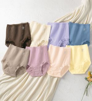 「【８色組】【ハナマル】吸水パッド専用ショーツ（安心ショーツ）」｜8色組