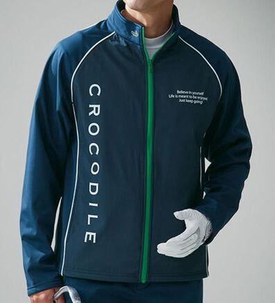 「＜クロコダイル＞防風テック裏フリースジャケット（メンズジャケット）」