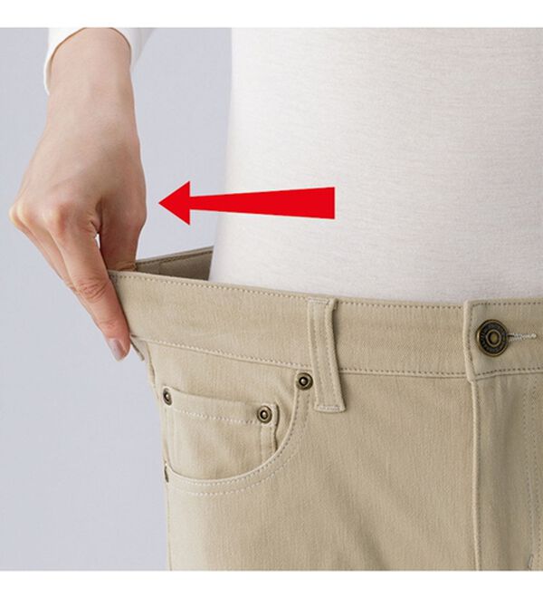 ルフラン（ルフラン）の「【３本組】ミセス思いの楽らくチノパンツ（スマートストレート・ブーツカット）（フルレングスパンツ）」｜詳細画像