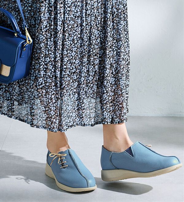 ルフラン（ルフラン）の「リュウジタカイ　ゆったり５Ｅ牛革スリッポンシューズ（スリッポン）」｜詳細画像