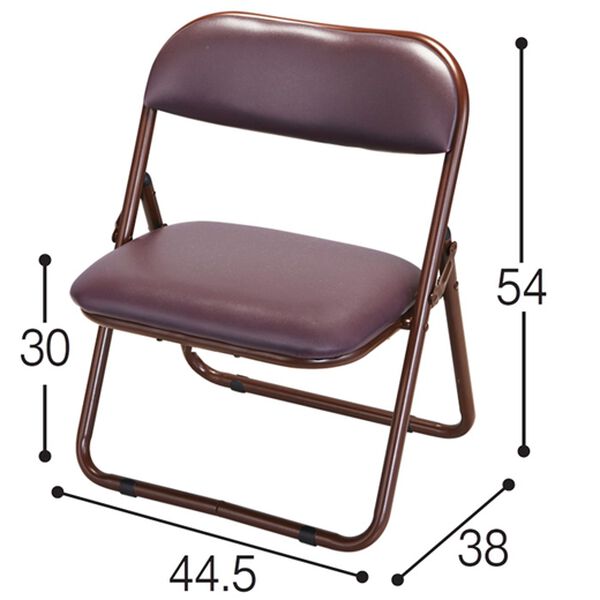 「折り畳み座敷椅子　２・４脚組（椅子・チェア・スツール）」｜詳細画像