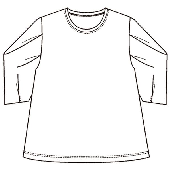 BELLUNA（ベルーナ）の「脱Ｔシャツ！ふわっとした袖がかわいいプルオーバー（カットソー）」｜詳細画像