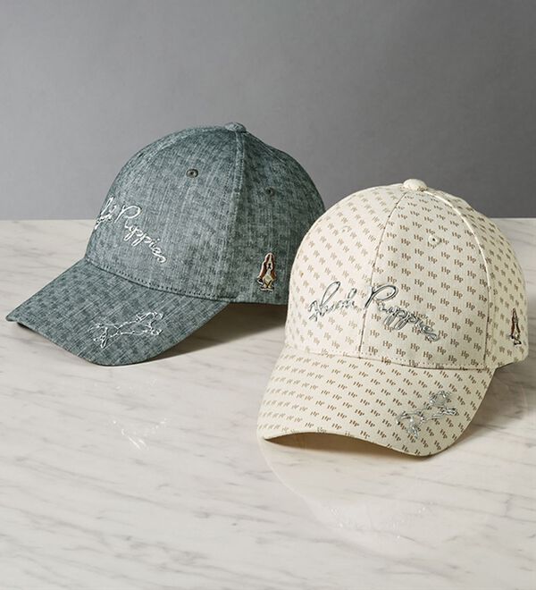 「＜ハッシュパピー＞個性が光る総柄デザインキャップ（メンズ帽子）」｜詳細画像