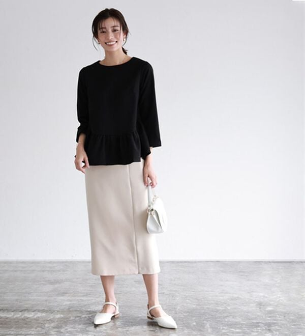 Pierrot（ピエロ）の「【選べる丈】大人のフリルセットアップ（セットアップ）」｜詳細画像