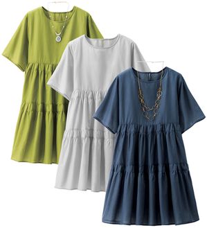 ルフラン（ルフラン）の「【３色組】ふんわりティアードブラウス（ブラウス）」｜3色組