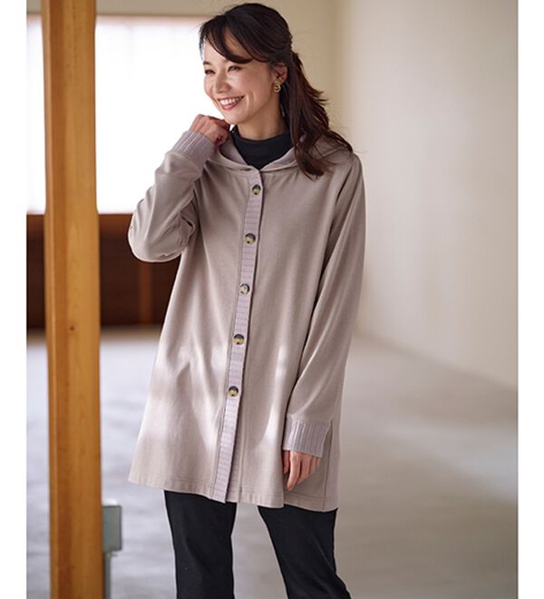 BELLUNA（ベルーナ）の「【メルティポンチ】フード付ブルゾン（ブルゾン）」｜詳細画像