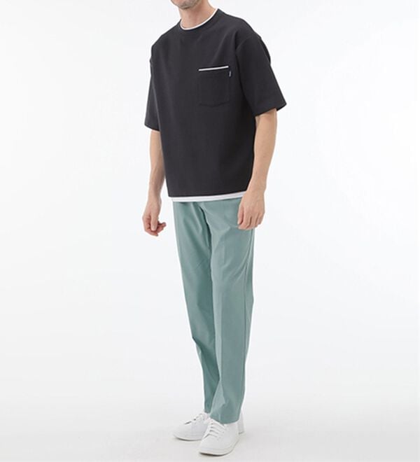 「＜コムルヴァン・オム＞クールリネンイージースラックス（メンズスラックス）」｜詳細画像