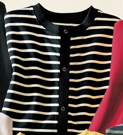 ルフラン（ルフラン）の「年中使える！前あき軽やかトレーナー（その他カーディガン）」