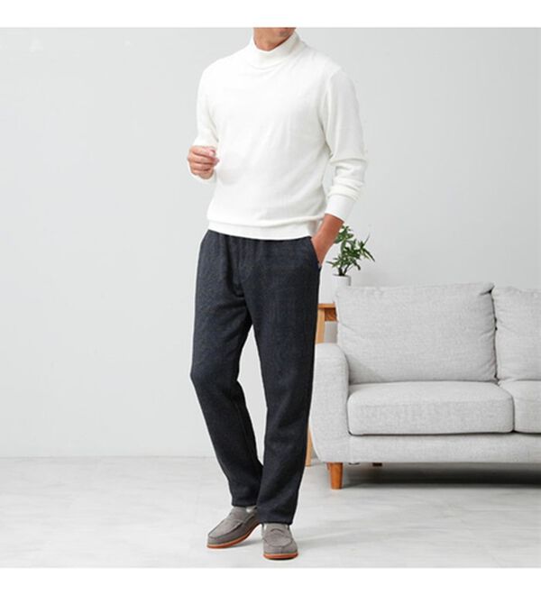 「【３本組】そのままお出かけジャージパンツ（メンズフルレングスパンツ）」｜詳細画像