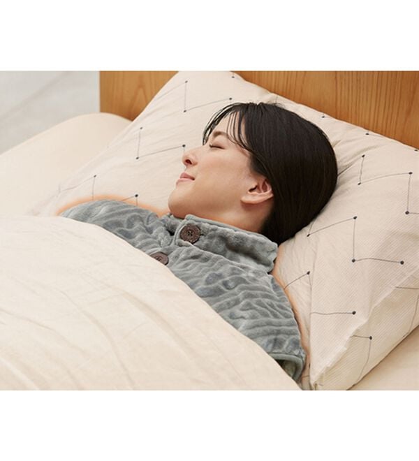 「＜ホカロン＞吸湿発熱わた使用！着るホカロン肩あて（メンズルームウェア）」｜詳細画像