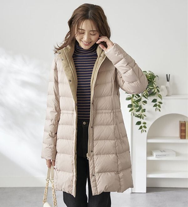 BELLUNA（ベルーナ）の「【Ｆｕｗａｉｒ】ロングダウンコート（ダウンコート・ジャケット・ベスト）」｜詳細画像