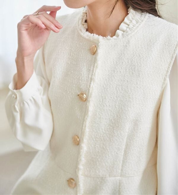 フレアペプラムツィードジレ Amazon | [セルフォード] フレアペプラムツィードジレ