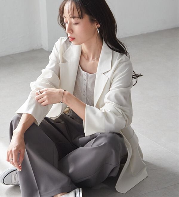 RANAN（ラナン）の「シアーダブルジャケット（テーラードジャケット）」｜詳細画像