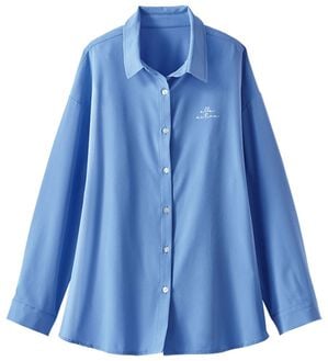 BELLUNA（ベルーナ）の「＜ＥＬＬＥ　Ａｃｔｉｖｅ＞ラッシュガードシャツ（シャツ）」｜ブルー