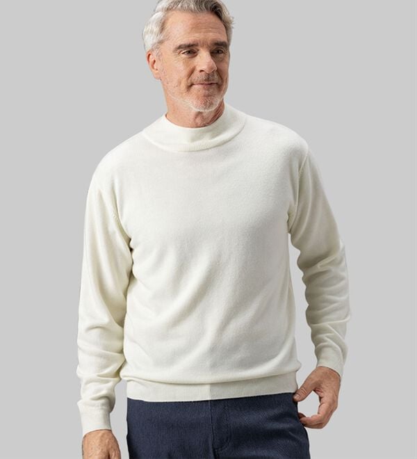 カシミヤタッチやわらかハイネックセーター - ベルーナ【公式】