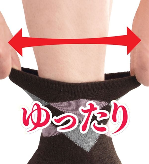 「ゴム跡つかない靴下７足＋１（靴下・ストッキング）」｜詳細画像