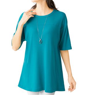 LAVIENNE（ラヴィエンヌ）の「【ＣＯＶＥＲＯＳＳ（Ｒ）】猛暑対策チュニック（チュニック）」｜詳細画像