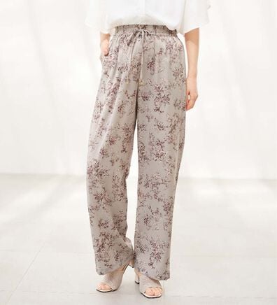 Viola e Viola（ヴィオラ エ ヴィオラ）の「大花大人プリントイージーパンツ（その他パンツ）」