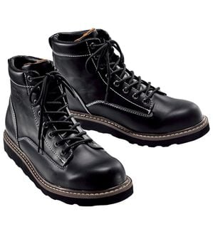 「＜ｃｏｓｂｙ＞カジュアルワークブーツ（メンズブーツ）」｜ブラック