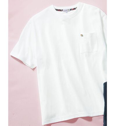 「＜アーノルド　パーマー＞ワンポイント刺しゅうベーシック半袖Ｔシャツ（メンズＴシャツ）」