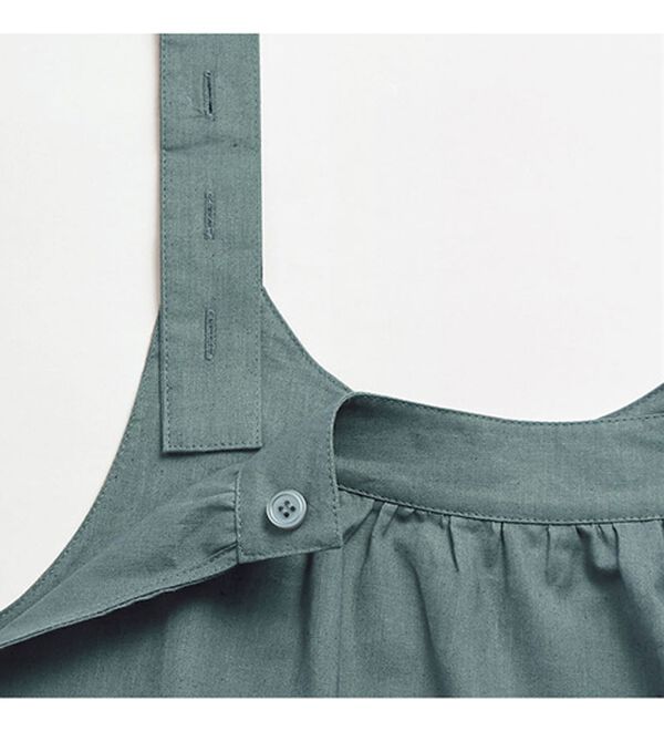 BELLUNA（ベルーナ）の「麻混素材デザインジャンパードレス（チュニック）」｜詳細画像