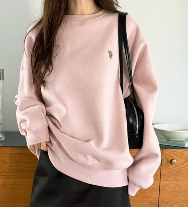 GeeRA（ジーラ）の「【U.S. POLO ASSN.】表ピーチ裏起毛スウェット（トレーナー・スウェット）」｜詳細画像